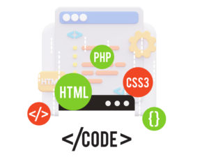 HTML code example