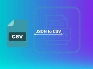 How to convert JSON to CSV in react js